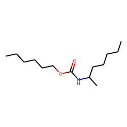 Carbonic acid, monoamide, N-hept-2-yl-, hexyl ester