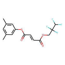 Fumaric acid, 3,5-dimethylphenyl 2,2,3,3-tetrafluoropropyl ester