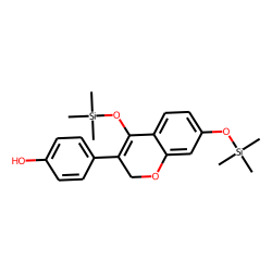 Dihydrodaidzein (enol) di-4,7-d9-TMS