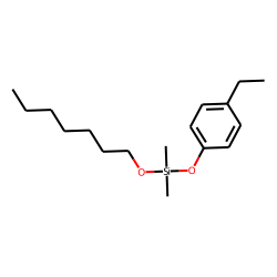 Silane, dimethyl(4-ethylphenoxy)heptyloxy-