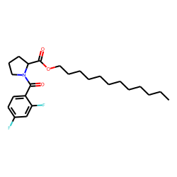 L-Proline, N-(2,4-difluorobenzoyl)-, dodecyl ester