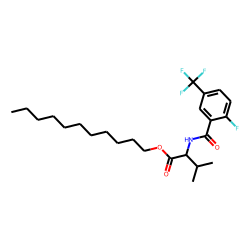 L-Valine, N-(2-fluoro-5-trifluoromethylbenzoyl)-, undecyl ester