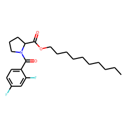 L-Proline, N-(2,4-difluorobenzoyl)-, decyl ester