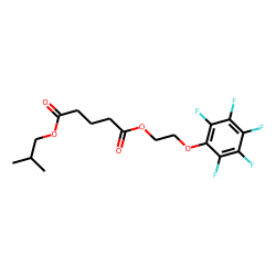 Glutaric acid, isobutyl 2-(pentafluorophenoxy)ethyl ester