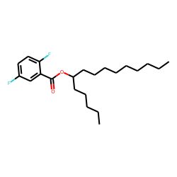 2,5-Difluorobenzoic acid, 6-pentadecyl ester