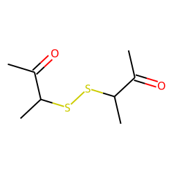 bis-(1-Methyl-2-oxopropyl) disulfide, #2
