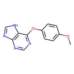 Purine, 6-(p-methoxyphenoxy)-