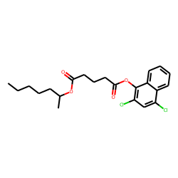 Glutaric acid, hept-2-yl 2,4-dichloro-1-naphthyl ester