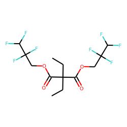Diethylmalonic acid, di(2,2,3,3-tetrafluoropropyl) ester