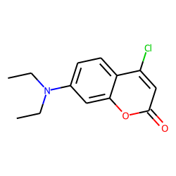 Coumarin, 4-chloro-7-diethylamino-