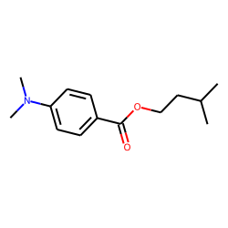 Benzoic acid, p-(dimethylamino-), isopentyl ester