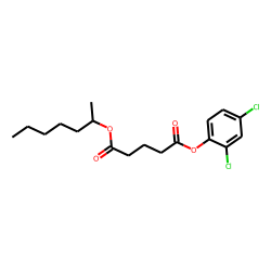 Glutaric acid, hept-2-yl 2,4-dichlorophenyl ester