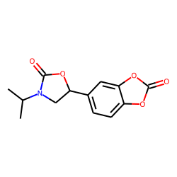 5-(3',4'-Carbonyldioxyphenyl)-3-isopropyl-2-oxazolidinone