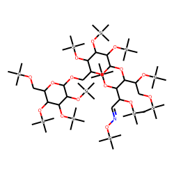 6'-Galactosyl-lactose: bD-Galp(1->6)-bDGalp(1->4)-DGlu, oxime-TMS, isomer # 2