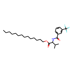L-Valine, N-(3-trifluoromethylbenzoyl)-, tetradecyl ester