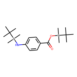4-Aminobenzoic acid, N-(tert-butyldimethylsilyl)-, tert-butyldimethylsilyl ester