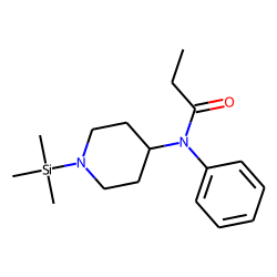 Norfentanyl, N-trimethylsilyl-