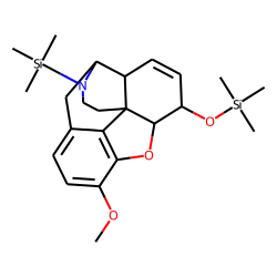 Norcodeine, N-trimethylsilyl-, trimethylsilyl ether