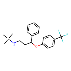 Norfluoxetine, N-trimethylsilyl-