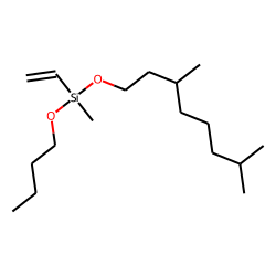 Silane, methylvinyl(3,7-dimethyloctyloxy)butoxy-