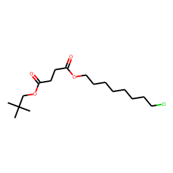 Succinic acid, 8-chlorooctyl neopentyl ester
