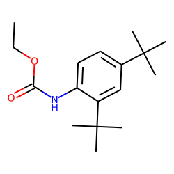 Carbanilic acid, 2,4-di-tert-butyl-, ethyl ester