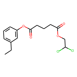 Glutaric acid, 2,2-dichloroethyl 3-ethylphenyl ester