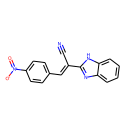 1H-Benzimidazol-2-acetonitrile,«alpha»([4-nitrophenyl]methylene)-