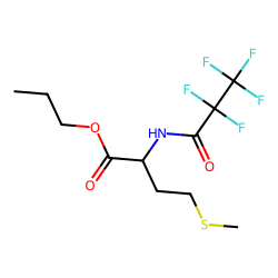 L-Methionine, N-pentafluoropropionyl-, propyl ester