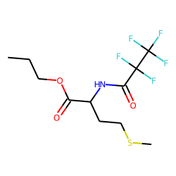 l-Methionine, n-pentafluoropropionyl-, propyl ester