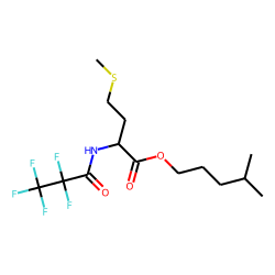 l-Methionine, n-pentafluoropropionyl-, isohexyl ester
