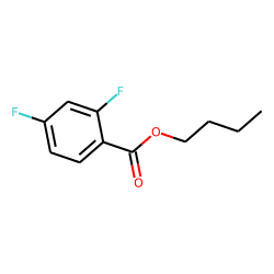 2,4-Difluorobenzoic acid, butyl ester