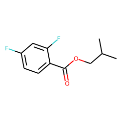 2,4-Difluorobenzoic acid, isobutyl ester