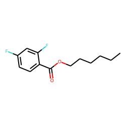 2,4-Difluorobenzoic acid, hexyl ester