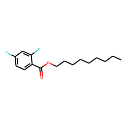 2,4-Difluorobenzoic acid, nonyl ester