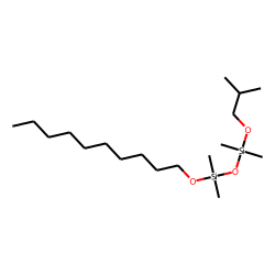 Silane, dimethyl(dimethylisobutoxysilyloxy)decyloxy-