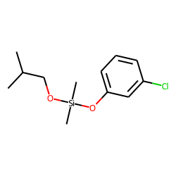 Silane, (3-chlorophenyloxy)dimethylisobutoxy-