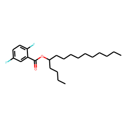 2,5-Difluorobenzoic acid, 5-pentadecyl ester