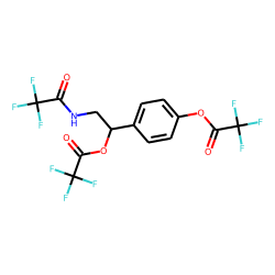 1-[4-(2,2,2-Trifluoroacetoxy)phenyl]-2-[(trifluoroacetyl)amino]ethyl trifluoroacetate