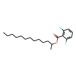 2,6-Difluorobenzoic acid, 2-tridecyl ester