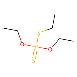 Phosphorothiolothionic acid, o,o,s-triethyl ester