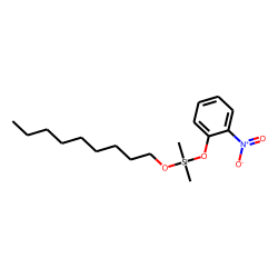 Silane, dimethyl(2-nitrophenoxy)nonyloxy-