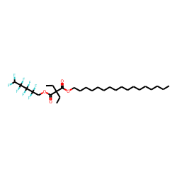 Diethylmalonic acid, heptadecyl 2,2,3,3,4,4,5,5-octafluoropentyl ester