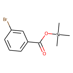 Benzoic acid, 3-bromo, TMS