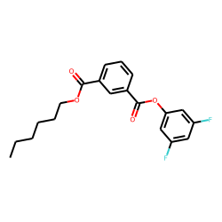 Isophthalic acid, 3,5-difluorophenyl hexyl ester