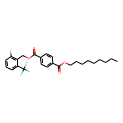 Terephthalic acid, 2-fluoro-6-(trifluoromethyl)benzyl nonyl ester
