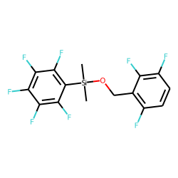 (2,3,6-Trifluorophenyl)methanol, dimethylpentafluorophenylsilyl ether