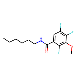 Benzamide, 2,4,5-trifluoro-3-methoxy-N-hexyl-