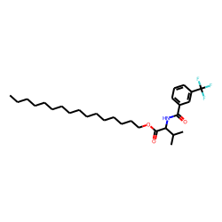 L-Valine, N-(3-trifluoromethylbenzoyl)-, hexadecyl ester