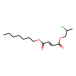 Fumaric acid, 2-chloropropyl heptyl ester